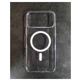 TORRAS Magnetic Slim-Fit for iPhone 17 PRO MAX Case, Ultra-Thin 17 ProMax Phone Case Compatible with MagSafe, Light Anti-Scratch Matte Hard PC Bayer 6.9 inch OriginFit, Clear