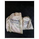 The Dreidel Company Hanukkah Children Wooden Chanukah Menorah with Removable Candles (Single)