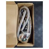 High Pressure Handheld Shower Head,3 Spray Modes rv Shower Heads High Pressure with Handheld,Detachable hand held Showerhead Set Equipped with Stainless Steel Hose and Brackets