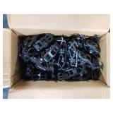 Feoang BulkPCS Christmas Lights Spring Clips C7 C9 Universal Holiday Light Clips for Outside String Lights Gutter&Shingle Light Clips Spring Loaded Outdoor Holiday Light Hooks for Holiday Decorations