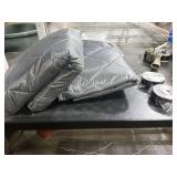 Magnetic Thermal Insulated Door Curtain for 72x 80 Doors, Visible Door Cover for Heat Insulation, Magnetic Closure Thick Draft Blocker Blanket for Doorway to Keep Warm in Winter Cool in Summer