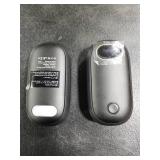 Electric Hand Warmers Rechargeable Power Bank with LED Display, 17Hrs Warmth, 4 Levels Dual-Side Fast Heating Portable Pocket Heater 2 Pack for Hunting, Camping, Golf, Outdoor, Gifts for Women/Men