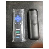 (Pack of 2) Replacement Remote Control Only for Roku TV, Compatible for TCL Roku/Hisense Roku/Onn Roku/Sharp Roku/Element Roku/Westinghouse Roku/Philips Roku Smart TVs (Not for Roku Stick and Box)