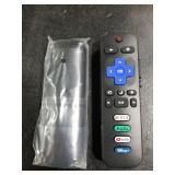 (Pack of 2) Replacement Remote Control Only for Roku TV, Compatible for TCL Roku/Hisense Roku/Onn Roku/Sharp Roku/Element Roku/Westinghouse Roku/Philips Roku Smart TVs (Not for Roku Stick and Box)