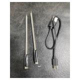 Bluetooth Wireless Meat Thermometer with App, Touch Screen, Audible Alarm, 2 Probes, 800ft Range & Rechargeable Base, Kitchen Food Thermometer for Cooking, BBQ, Smoker | Stocking Stuffers for Men