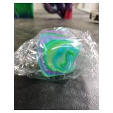 Fidget Toys Squishy Stress Cube, Stress Balls for Kids Adults Squishies Stress Relief, Ice Squishy Cube Sugar Balls, Sensory Toys for Kids with Autism, Fidgets for Classroom Prize Toys (Green)