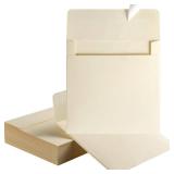 50 Pack Colorful 6 x 6 Envelopes Square Envelopes Self Seal for Wedding, Party Invitations, Greeting Cards, Announcements, Photos, CD/DVD Sleeves (Cream) MISSING COLORFUL ENVELOPES