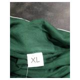 SWOMOG Womens Button Down Pajamas Set Short Sleeve Sleepwear Bride Soft Pj Lounge Sets XS-3XL Green X-Large