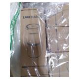 LabCharge Small Ionic Air Purifier for Home & Bedroom Silent HEPA Filter Covers 250 Sq Ft - Free Cleaner for Pets, Hair, Smoke, Dust, Odors & Dander Compact & Black Design - Pack of 5