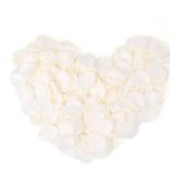 Piriuuo BULK Rose Petals for Wedding, White Petals for Wedding Artificial White Flowers Petal Fake Flowers Petal for Party Decor Bridal Shower Aisle Scatter Dinner Table Centerpieces