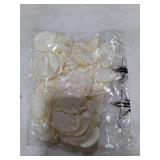 Piriuuo BULK Rose Petals for Wedding, White Petals for Wedding Artificial White Flowers Petal Fake Flowers Petal for Party Decor Bridal Shower Aisle Scatter Dinner Table Centerpieces