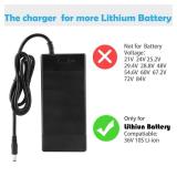 Charger 42vdc Replacement ACDC 1 Prong Universal Charger DC42V for 10s 36 Voltage Lithium Battery Compatible with S2Pro, S2Lite, S2, KS4, KS4Pro, NEX, NEX3, NEX5, Max, Max3, Max V2