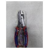 WORKPRO 6in Slip Joint Pliers Tool, Large Soft Grip,Rust Prevention Finish, 3-Zone Serrated Jaw Forged from High Carbon Steel for Maximum Grip