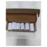 MYZHRE 6 Pcs Starlink Cable Grommet for 1 Inch Wall Hole, Starlink Wall Grommet, Perforated Silicone Grommet, Cable Punch Grommet, Wall Grommet for Starlink Ethernet Cable White