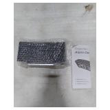 Projection Alarm Clock with FM Radio, USB Charging Port, 0-100% Dimmer, Dual Alarms, HD LED Display, 30 Preset Stations, Sleep Timer, 5 Alarm Sounds, Snooze, Curved Screen, Digital Clock for Bedroomp