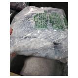 OLANLY 30-inch Round Bathroom Rugs, Extra Soft and Absorbent Microfiber Bath Rugs, Quick Dry Machine Washable Bath Mats for Bathroom Floor, Tub and Shower, Home Decor Accessories, Blue