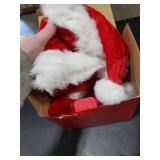 RJVW 6Pcs Santa Hats Christmas Hats: Xmas Holiday Hat for Adults, Unisex Velvet Classic Santa Hat for Xmas New Year