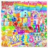 1000pcs Party Favors Goodie Bags for Kids, Fidget Toys Pack, Stocking Pinata Stuffers, Birthday Gifts, Classroom Prize, Treasure Box, Carnival Prizes, Easter Eggs Fillers