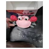 Pbooo Tummy Time Crawling Crab Baby Toy 3-6 Months Learning Walking Dancing Crab Toys for Babies 6-12 9-12 12-18 Months,Infant Toddler Development Toys Age 1-2 1st Birthday Gift
