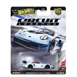 Hot Wheels Circuit Legends Die Cast Racing Set Porsche, Ferrari, Ford & Subaru Icons, 1:64 Scale, Ages 3+ (Pack of 4) FPY86-961K