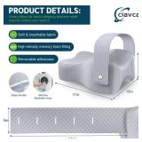 Knee Pillow for Side Sleepers Hip Pain Relief,Leg Pillow for Side Sleeping w/ Adjustable Strap,Sciatica Back Pain Relief,Pillow for Between Knees|leg While Sleeping,Knee Pillow Support Spine Alignment