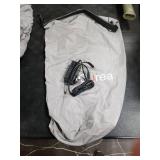 Ourea Wearable Heated Blanket with Hood, Portable Cordless Electric Blanket with 10000mAh Battery, 6 Heating Zones,Portable Heated Shawl