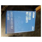 360 LED Net Christmas Lights with Clear Wire