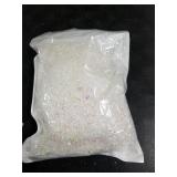 Kasyat Christmas Twinkles Snow 5.3oz/150g Fake Craft Decoration Artificial Flake Fake Snow Powder Filler for Christmas Party Decoration Supplies(White, AB Color)