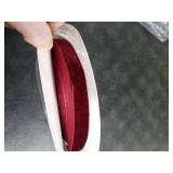 Burgundy Velvet Wired Ribbon Roll