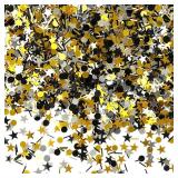 Iconikal Happy, Graduation, Wedding, New Years Bulk Foil Confetti, 3,000 Pieces, 9 Ounces