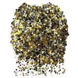 Iconikal Happy, Graduation, Wedding, New Years Bulk Foil Confetti, 3,000 Pieces, 9 Ounces