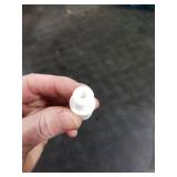 YZM Straight Male Thread Adapter 1/4 Male x 1/4 OD Tube Quick Connector,for Water Purifiers Filters Reverse Osmosis Systems,5 pcs.