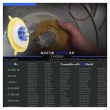 524285P Motor Rotor Assembly DSC Dishwasher Drawer Pump, Suits Models DD605 DS605 DD60S DD60D DD24S DD24D DD224 DDSDF Replace # 528136P