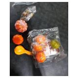 winemana Thanksgiving Fall Decorations for Home-6pcs Mini Pumpkins & 2pcs Gourds, 30pcs Leaves & 10pcs Acorns, 2pcs Pinecones Centerpiece Set-Harvest Decor for Table Mantel (Largest: 4.5 x 2.1)