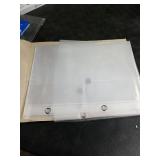 AmazerBath Shower Curtain Liner, 48x72 Clear Shower Curtain Liner, Waterproof Plastic Shower Liner, Cute Lightweight PEVA Shower Curtain for Bathroom with 2 Magnets and 8 Rustproof Metal Grommets