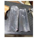 Under Counter Cash Drawer Mounting Brackets, Cash Register Mounting Brackets, Under Desk Shelf Support Bracket for 16in Square Cash Drawer Money Drawer Cash Till-Black -1 Pair