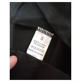 Women Crossover Booty Shorts Bikini Bottom High Waist Swimsuit Workout Dance Hot Pants Rave Festival Outfits Black Small