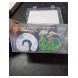 JoyCat Wooden Kids Magnets 26 Cute Animals, Alphabet Uppercase Letters, and 0-9 Numbers, Fridge Magnets for Toddlers, Fun Educational Spelling Learning Gift for Toddlers & Kids