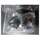 TEHAUX Terrarium Lock Aquarium Lid Clips, 6pcs Turtle Feeding Box Lock Buckle -Escape Reptile Terrarium Clips for Tanks Living Box Buckle 4.7 * 2.9cm/1.85 * 1.14inch