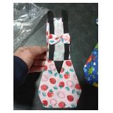 Zaruatu 3 Pieces Chicken Diapers for Hens Pet Duck Diapers Reusable Chicken Diapers Chicken Clothes Accessories with Bow Tie for Poultry (M)