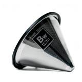 Barista Warrior Compatible for Chemex & Hario V60 Pour Over Coffee Filters - Reusable Stainless Steel - Best Coffee Maker and Bar Accessories (Silver)