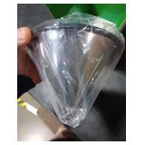 Barista Warrior Compatible for Chemex & Hario V60 Pour Over Coffee Filters - Reusable Stainless Steel - Best Coffee Maker and Bar Accessories (Silver)