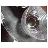 Loscarol Honey Jar with Dipper and Lid, 8 oz Glass Honey Pot Dispenser with 2 Dippers Sticks Set, Honey Containers for Kitchen, Home, Syrup Storage SMALL CHIP PRESENT