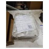 Volnamal Baby Diaper Caddy, Plastic Movable Cart for Newborn Nursery Essentials Diaper Storage Caddy Organizer for Changing Table & Crib, Easy to Assemble, Beige