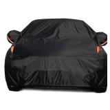COLOR RAIN TIME Full Car Covers for Sedan, Car Cover Waterproof All Weather Windproof Dustproof UV Protection Scratch Resistant Indoor Outdoor Univers