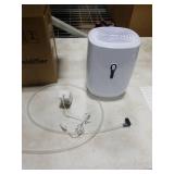 Dehumidifier with Drain Hose. Litever Small Portable Dehumidifier. Auto-OFF. Drain Hose for Continuous Drainage. Effective for Small Bathroom Pantry Closet Basement Wardrobe Gun safe RV Trailer Camper