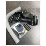 Miter Saw Dust Collector Attachment, Improved Dust Collector Port, 5-in-1 Adapter Dust Collector Port fit for Bosch 12 Glide GCM12SD Miter Saw Dust Collector