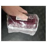 Chuangdi 1 Inch, 60 Yard Christmas Burgundy Velvet Ribbon Wide Vintage Velvet Ribbons for Christmas Tree Ornaments Flower Bouquets Baby Shower Wedding Wreath Bow Making DIY Craft Choker