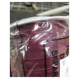 Chuangdi 1 Inch, 60 Yard Christmas Burgundy Velvet Ribbon Wide Vintage Velvet Ribbons for Christmas Tree Ornaments Flower Bouquets Baby Shower Wedding Wreath Bow Making DIY Craft Choker