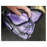 BAGAIL 4 Set/6 Set/8 Set Compression Packing Cubes Travel Accessories Expandable Packing Organizers(Lavender ClothPattern 4 Set)